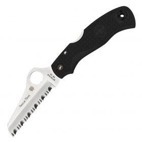 N� Spyderco Rescue 79mm Black FRN C45SBK