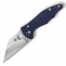 N Spyderco Yojimbo 2 Cobalt Blue CPM SPY27 C85GPCBL2