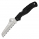 N� Spyderco Atlantic Salt Black FRN C89SBK