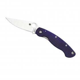 N Spyderco Military Model Midnight Blue C36GPDBL