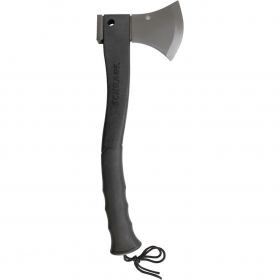 Toporek Schrade Survival Axe Black Handle SCAXE2L