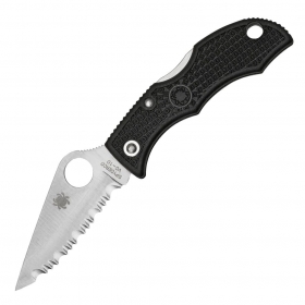 N� Spyderco Ladybug 3 Black FRN Spyder Edge LBKS3