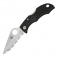 N� Spyderco Ladybug 3 Black FRN Spyder Edge LBKS3