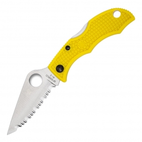 N� Spyderco Ladybug 3 Salt Yellow FRN Spyder Edge LYLS3