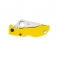 N� Spyderco Ladybug 3 Salt Yellow FRN Spyder Edge LYLS3