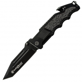 N Smith & Wesson Border Guard Black Tanto SWBG2T