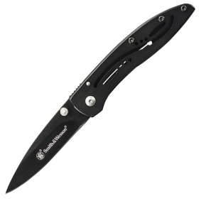 N Smith & Wesson Drop Point Black CKLPB