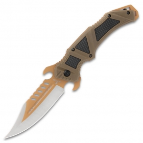 N United Cutlery USMC Desert Ops Pocket Knife UC3622