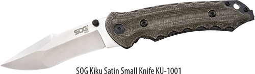 Wykoczenie ostrza satin finish