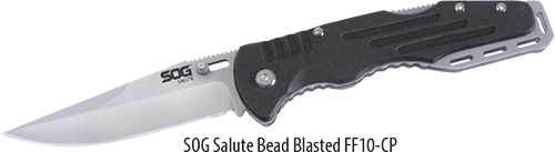 Wykoczenie ostrza beadblast SOG